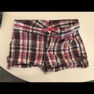 Comfortable shorts gray and pink